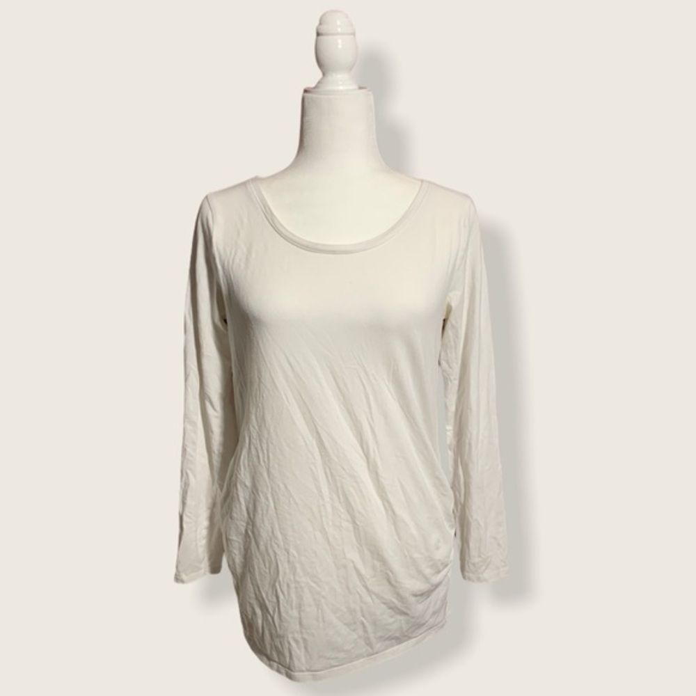 5/$25 Bumpstart Maternity Long Sleeve Tee Blouse Size Medium